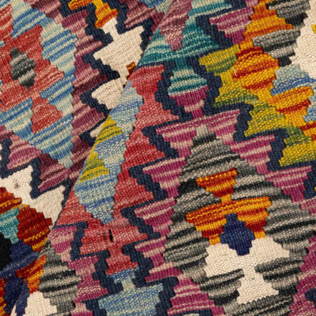 שטיח קילים אפגני 00 צבעוני 253*167