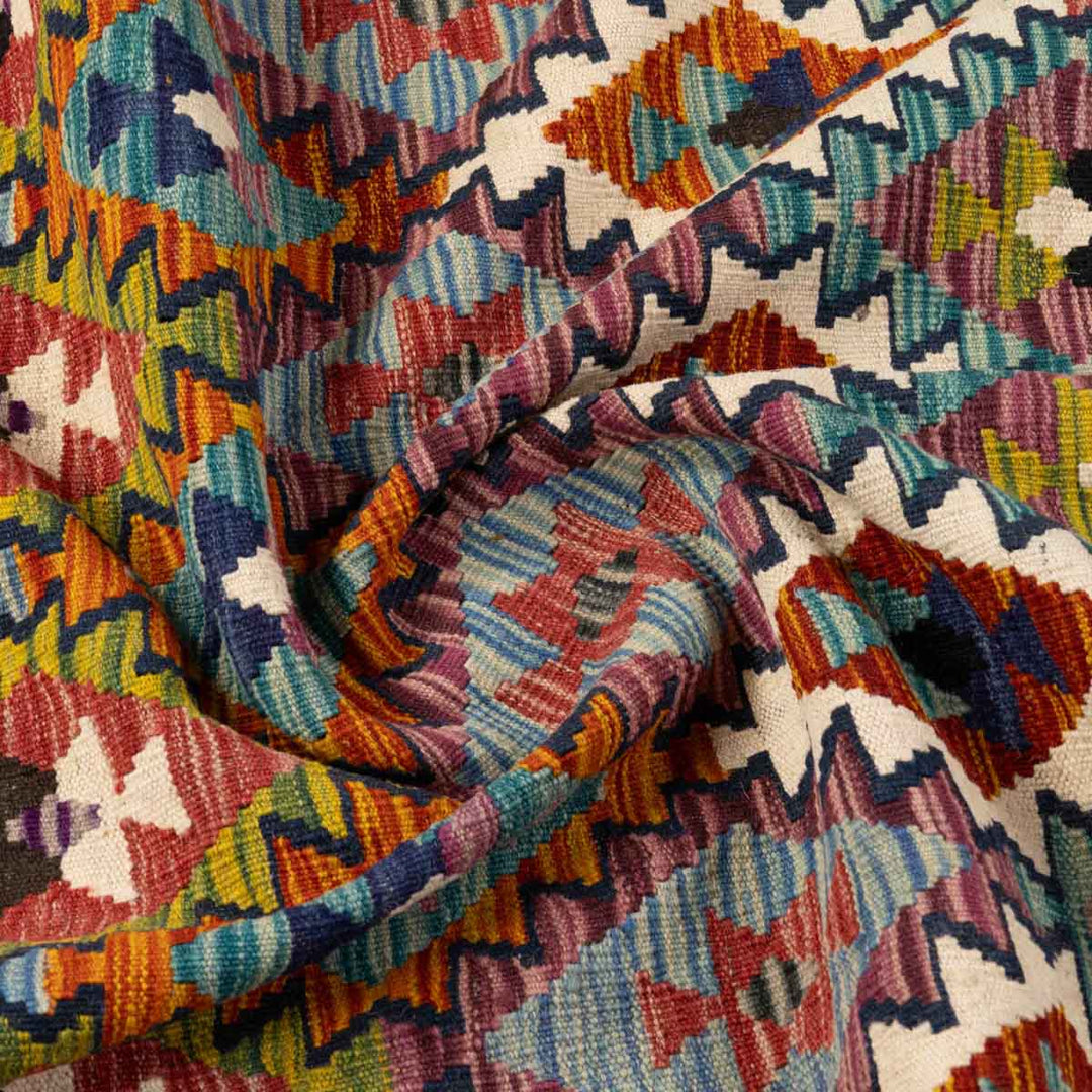 שטיח קילים אפגני 00 צבעוני 253*167