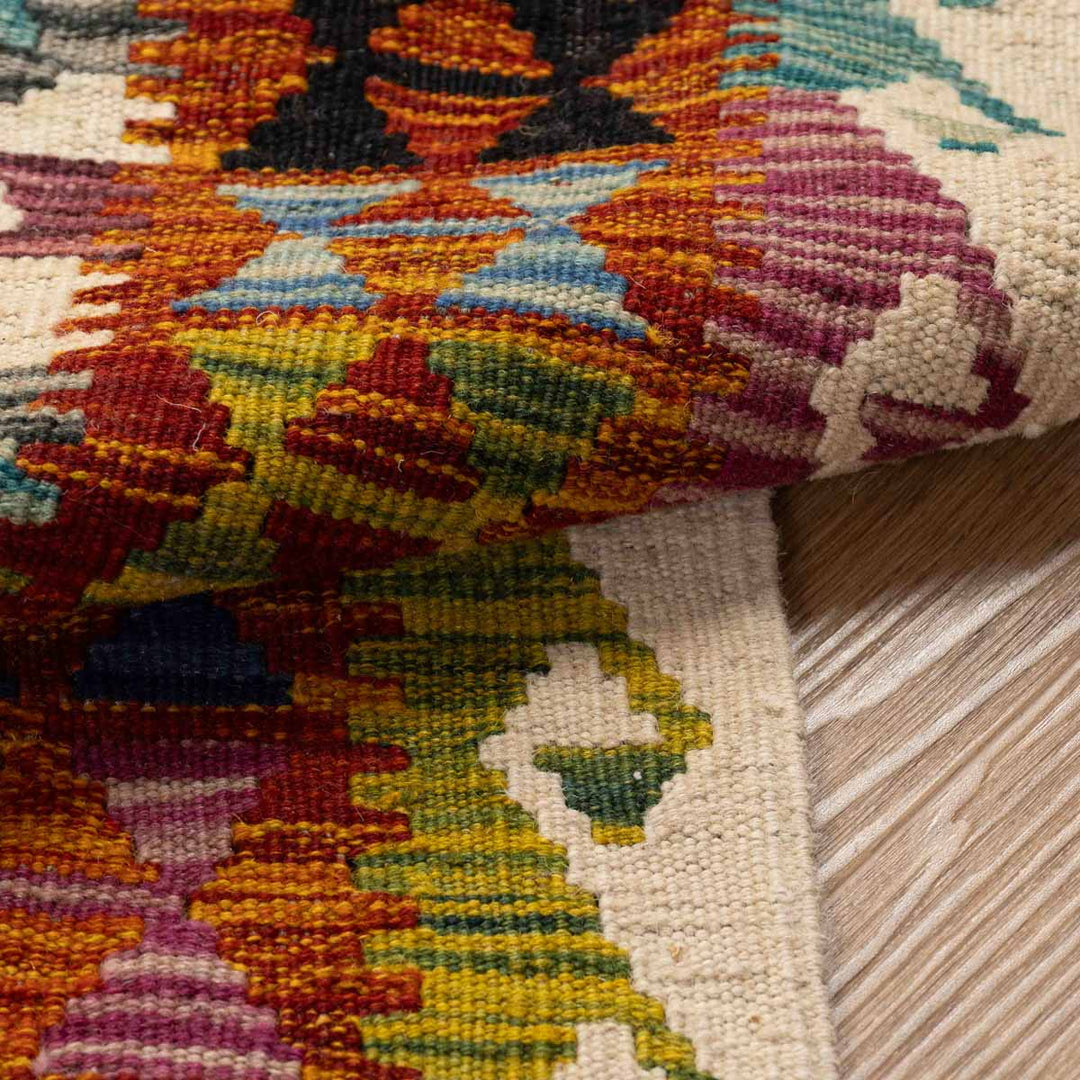 שטיח קילים אפגני 00 צבעוני 253*167