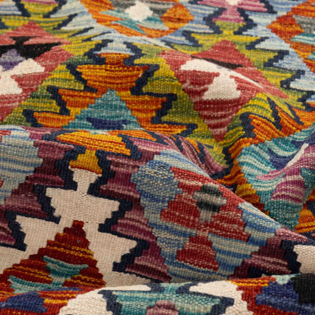 שטיח קילים אפגני 00 צבעוני 253*167