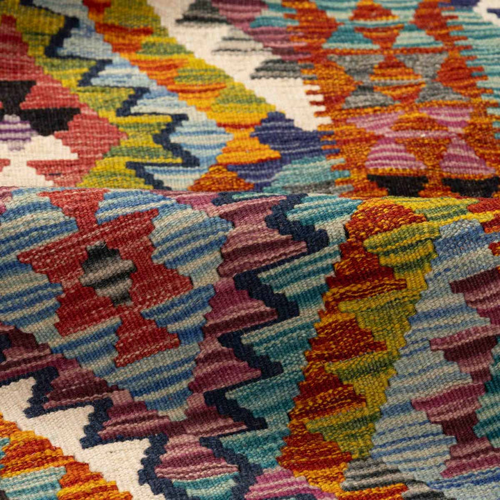 שטיח קילים אפגני 00 צבעוני 253*167