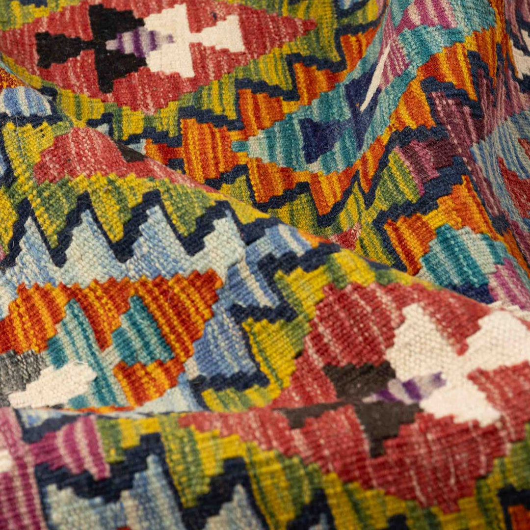 שטיח קילים אפגני 00 צבעוני 253*167