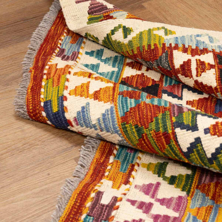 שטיח קילים אפגני 00 צבעוני 253*167