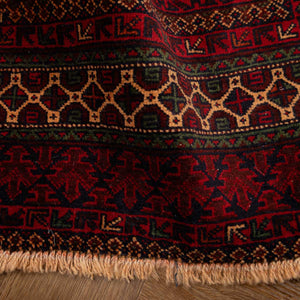 שטיח בלוץ' פרסי אדום 155*98 | Baluch
