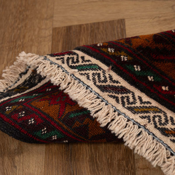 שטיח בלוץ' פרסי אדום 134*88 | Baluch