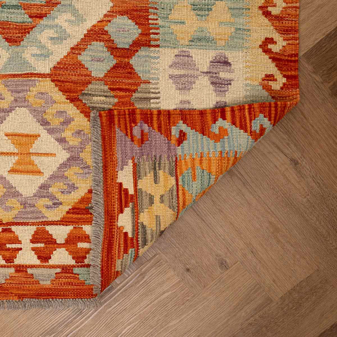 שטיח קילים אפגני 00 צבעוני 250*181