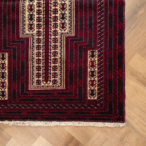 שטיח בלוץ' פרסי אדום 137*89 | Baluch