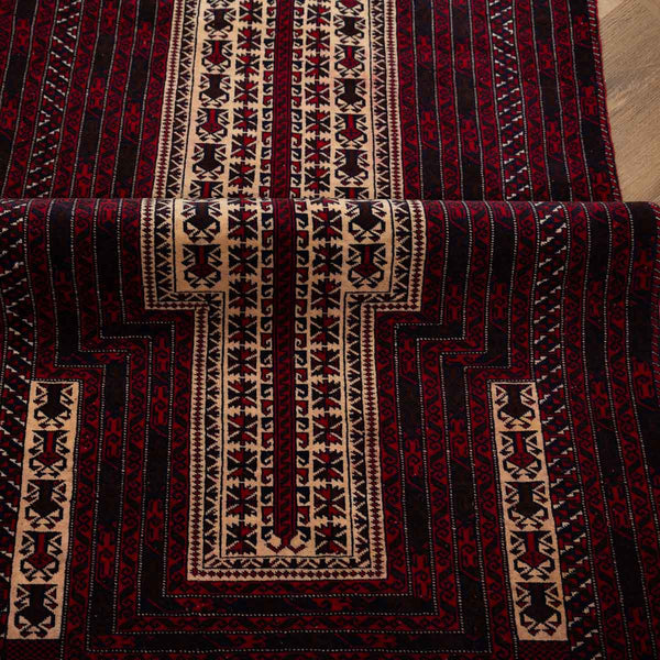 שטיח בלוץ' פרסי אדום 137*89 | Baluch