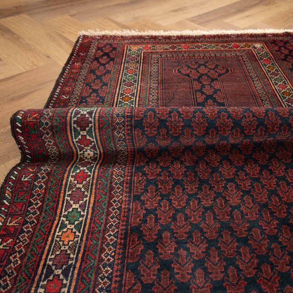 שטיח בלוץ' פרסי אדום 150*90 | Baluch