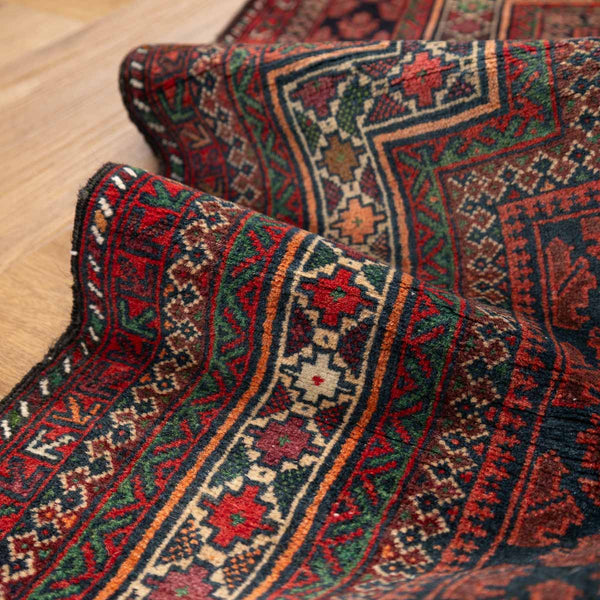 שטיח בלוץ' פרסי אדום 150*90 | Baluch