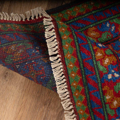 שטיח אפגני בוכרה 00 ירוק 199*150 | Bokhara Rug