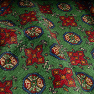 שטיח אפגני בוכרה 00 ירוק 198*154 | Bokhara Rug