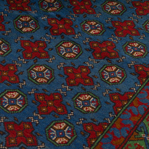 שטיח  אפגני בוכרה 00 כחול 197*150  | Bokhara Rug