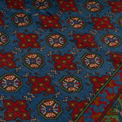שטיח  אפגני בוכרה 00 כחול 197*150  | Bokhara Rug