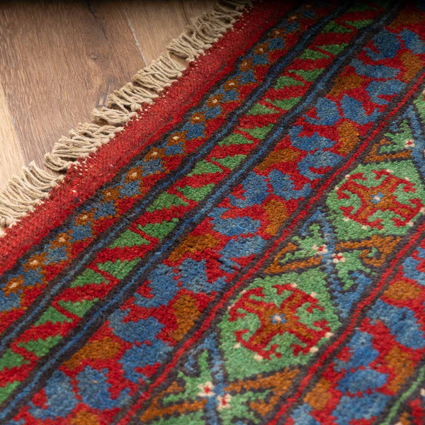 שטיח אפגני בוכרה 00 ירוק 199*150 | Bokhara Rug