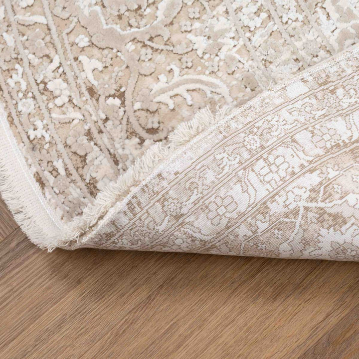 שטיח נול בוטיק 44 בז' עגול | Nool boutique