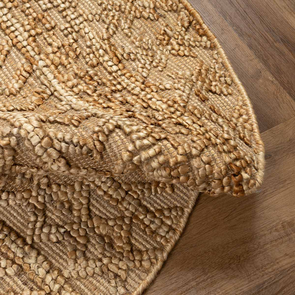 שטיח חבל נועם 02 בז' עגול | Noam