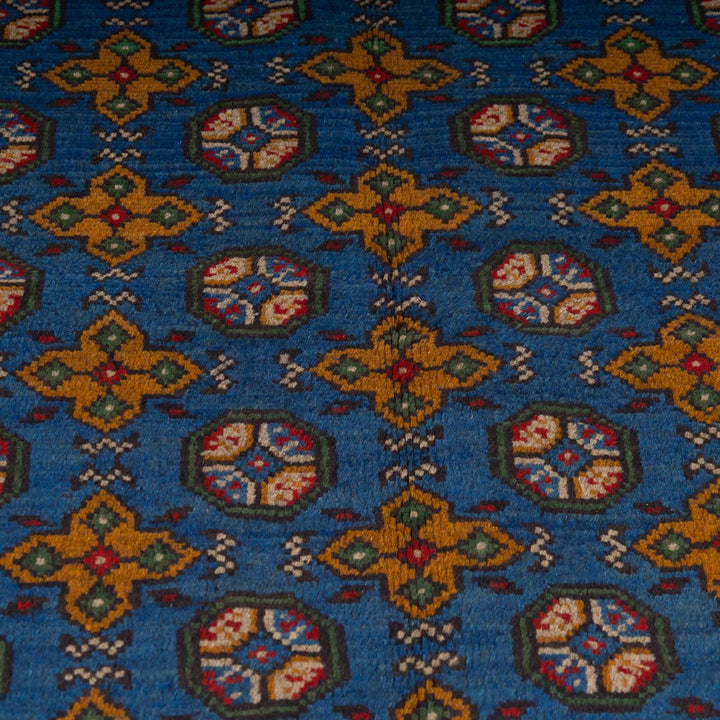 שטיח  אפגני בוכרה 00 כחול 186*146  | Bokhara Rug