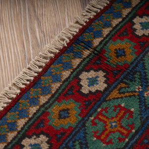שטיח  אפגני בוכרה 00 כחול 186*146  | Bokhara Rug