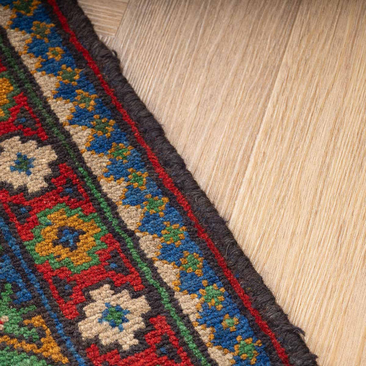 שטיח  אפגני בוכרה 00 כחול 186*146  | Bokhara Rug