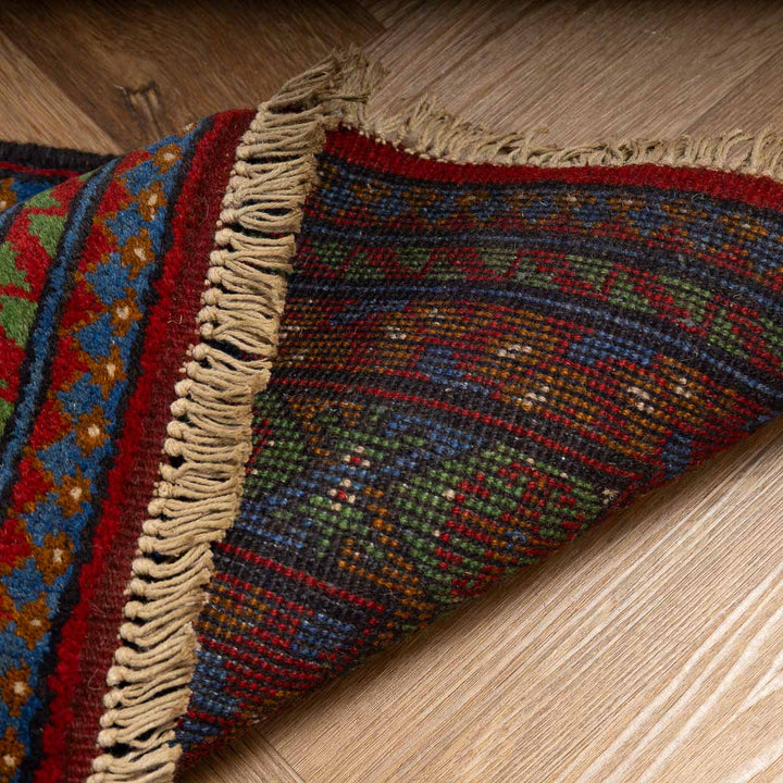 שטיח  אפגני בוכרה 00 כחול 204*148  | Bokhara Rug
