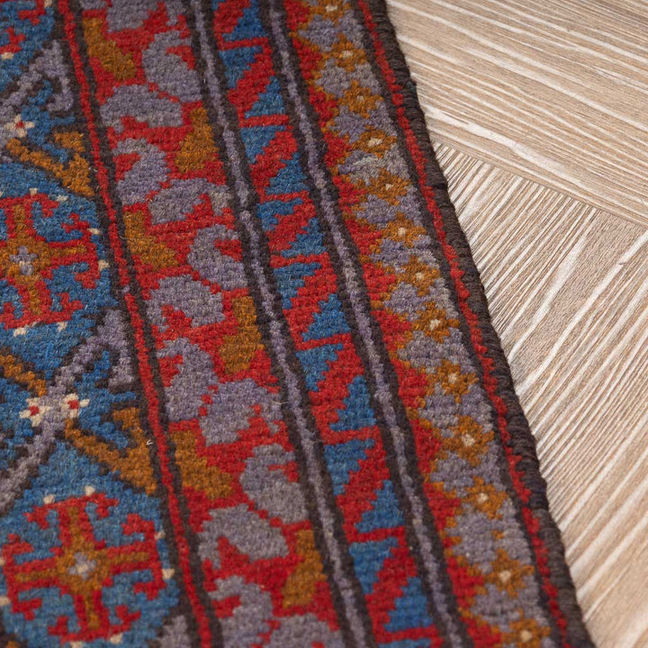 שטיח אפגני בוכרה 00 סגול 188*150 | Bokhara Rug
