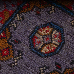 שטיח אפגני בוכרה 00 סגול 188*150 | Bokhara Rug