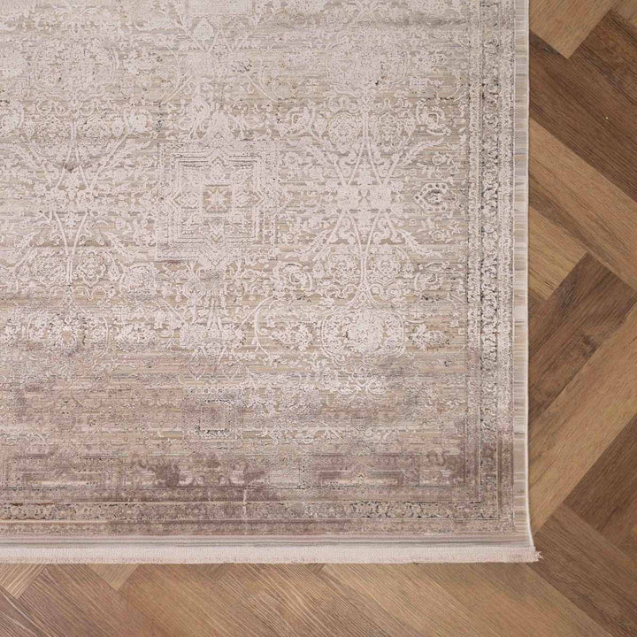 שטיח היסטוריה 07 אפור ורדרד' | Historia