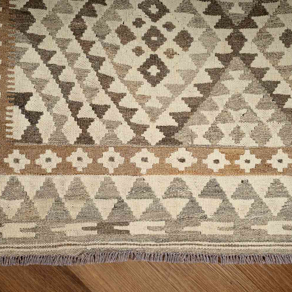 שטיח קילים ענתיק וואש 00 אפור 246*159