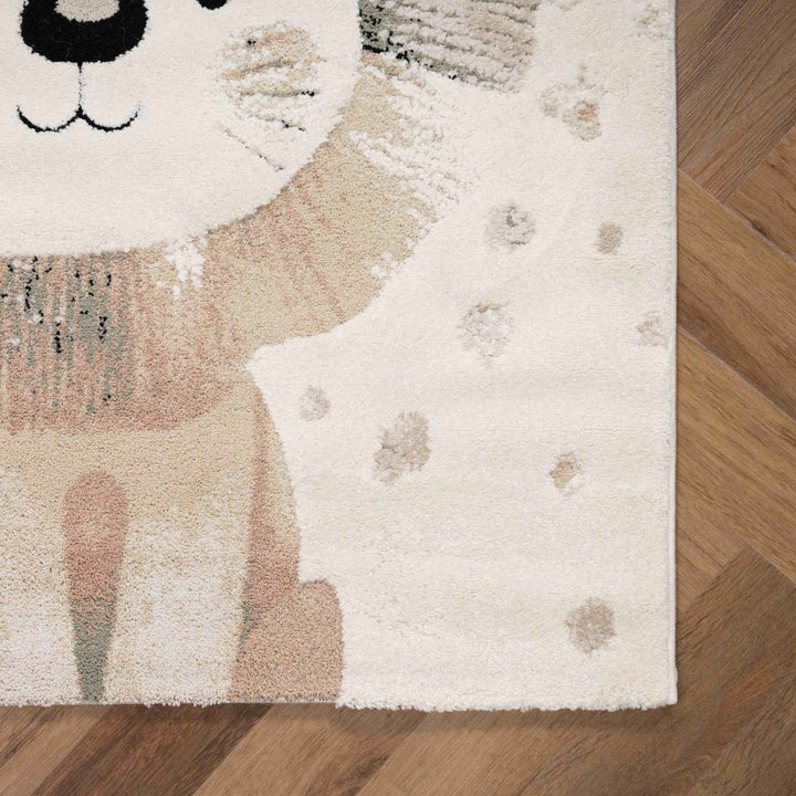 שטיח אריה 01 קרם