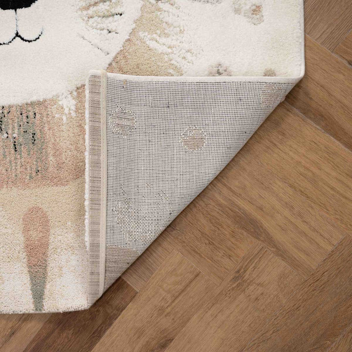 שטיח אריה 01 קרם