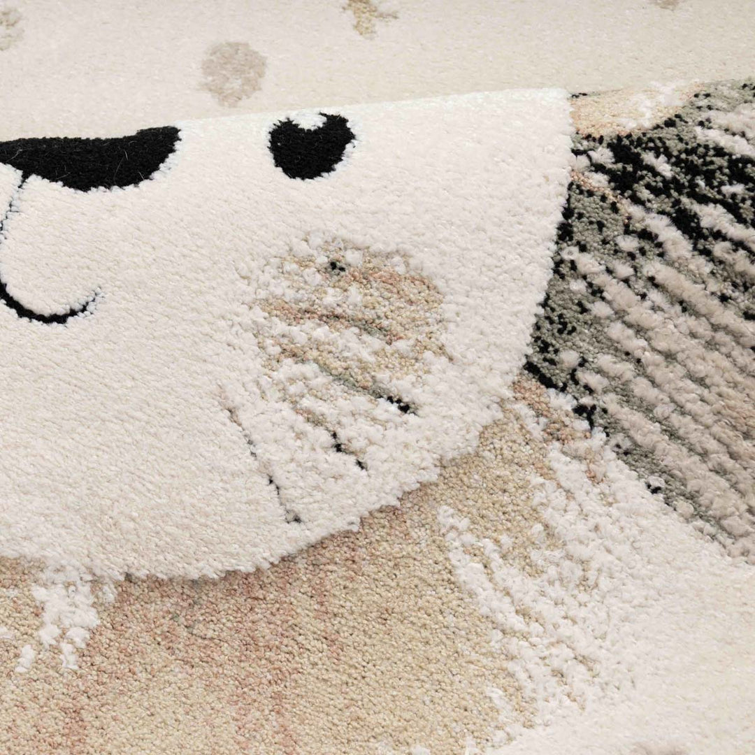 שטיח אריה 01 קרם