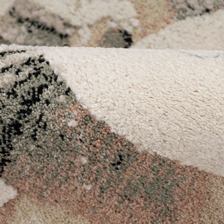 שטיח אריה 01 קרם עגול