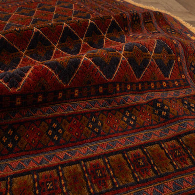 שטיח אוזבקי 00 אדום 190*155 | Uzbek