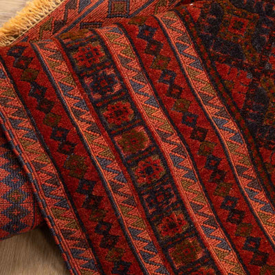 שטיח אוזבקי 00 אדום 190*165 | Uzbek