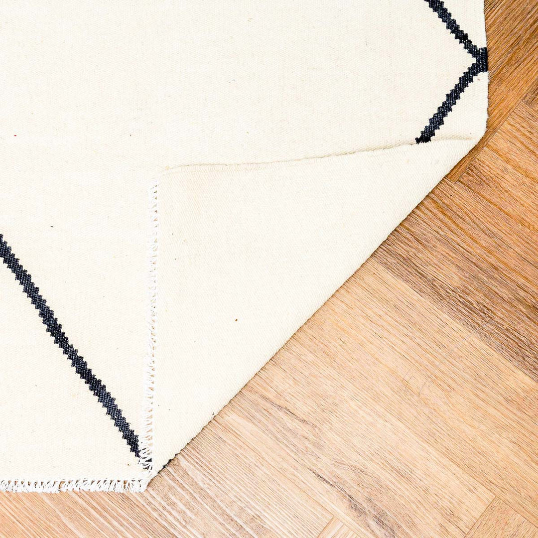 שטיח קילים בוהו 00 קרם/שחור 285*206 | Boho