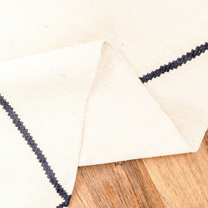 שטיח קילים בוהו 00 קרם/שחור 285*206 | Boho