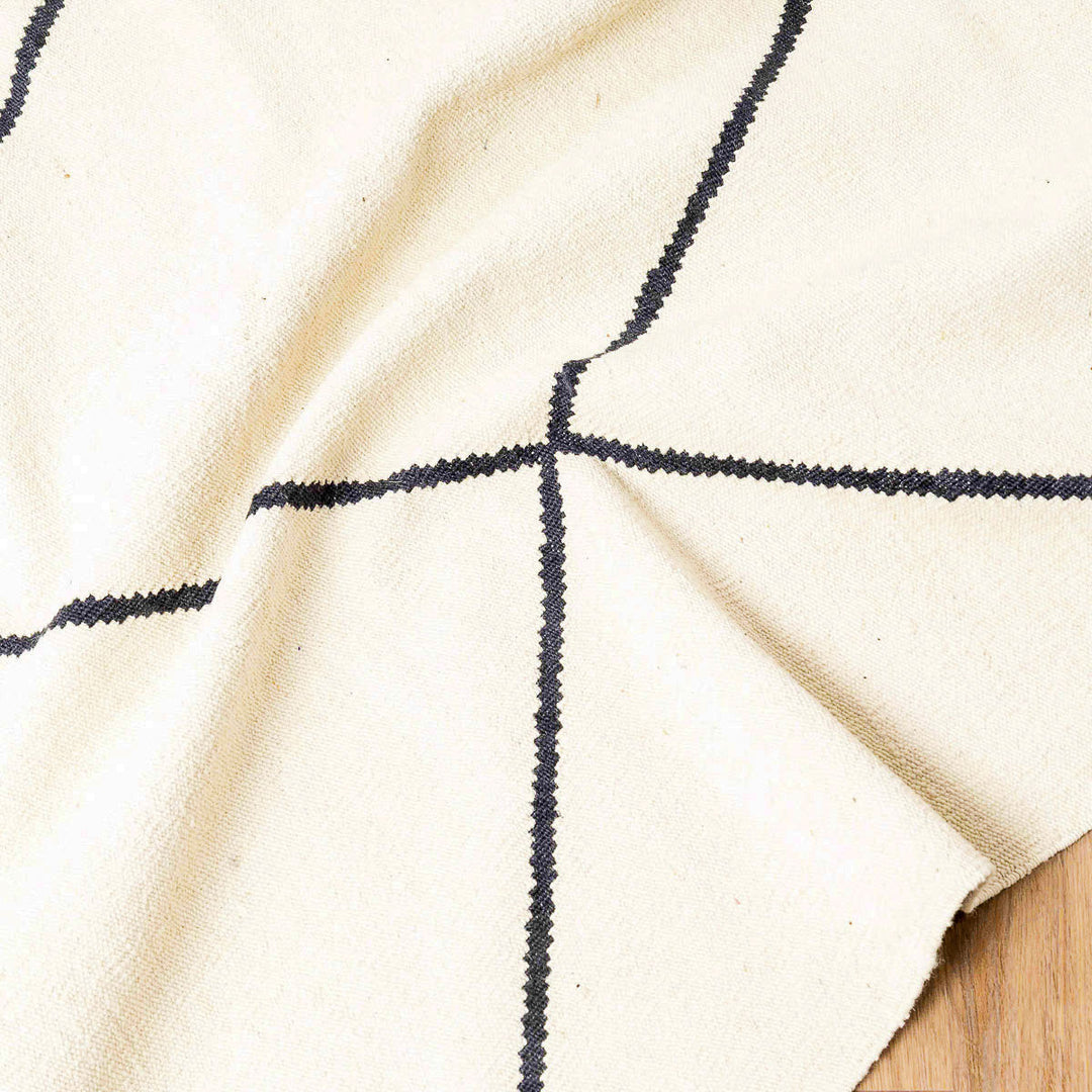 שטיח קילים בוהו 00 קרם/שחור 285*206 | Boho