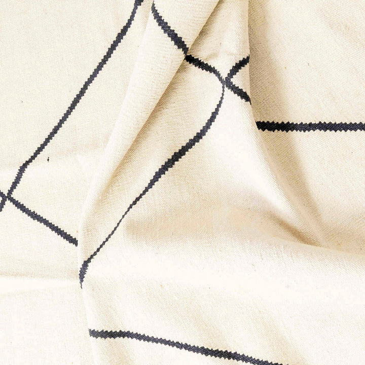 שטיח קילים בוהו 00 קרם/שחור 285*206 | Boho