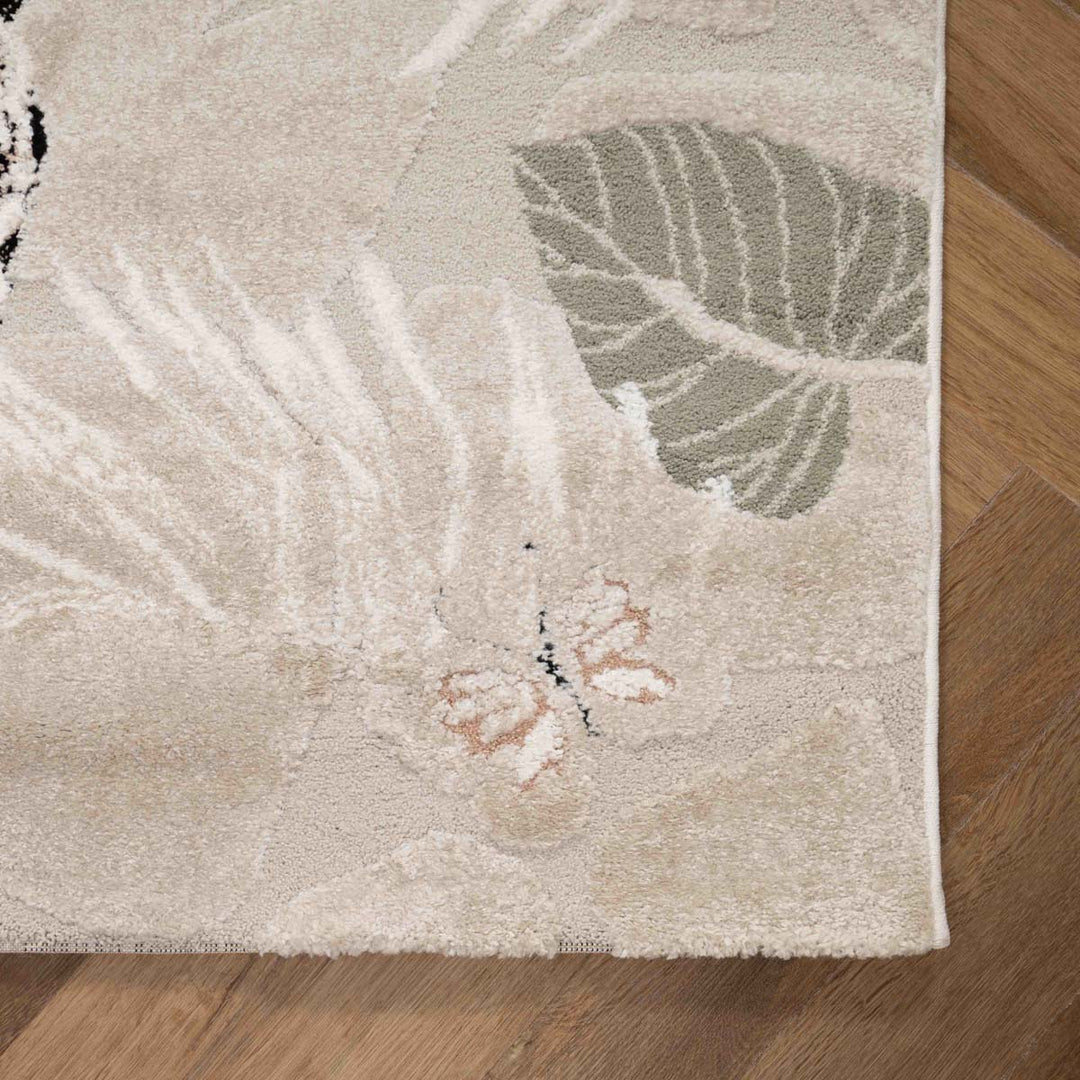 שטיח ג'ירף וקוף 01 בז'