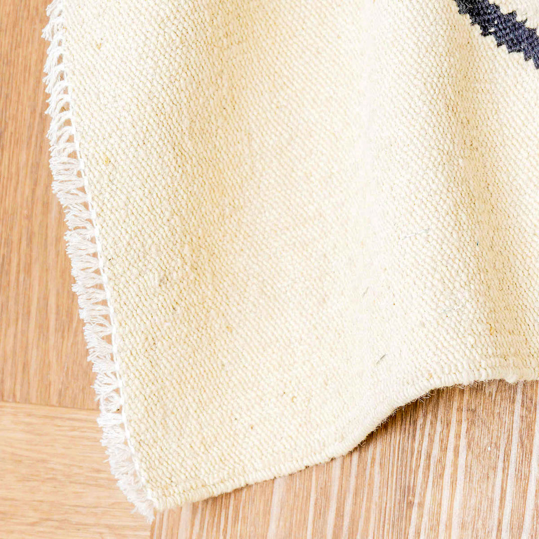 שטיח קילים בוהו 00 קרם/שחור 285*206 | Boho