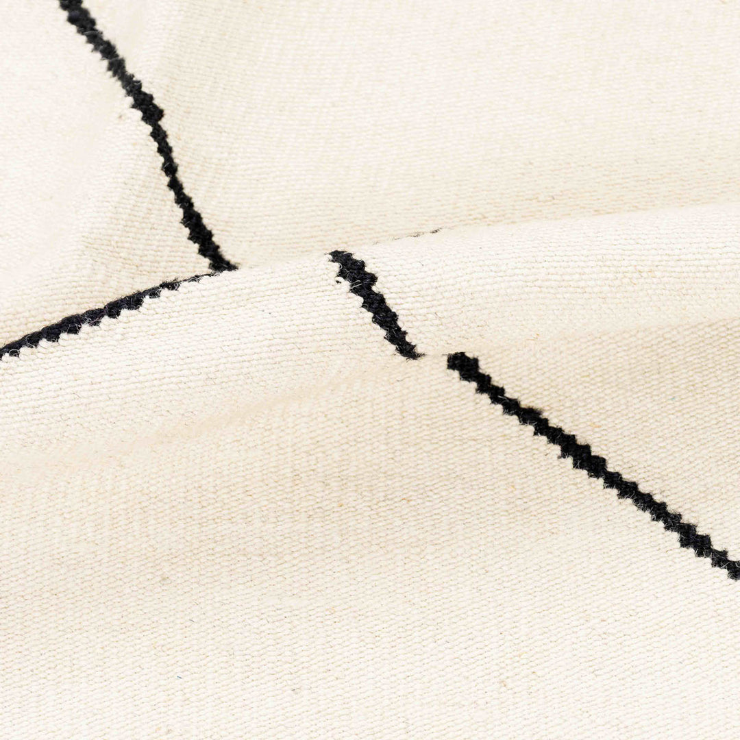 שטיח קילים בוהו 00 קרם/שחור 241*167 | Boho