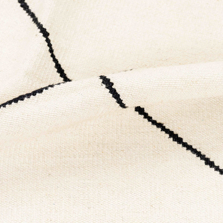 שטיח קילים בוהו 00 קרם/שחור 241*167 | Boho