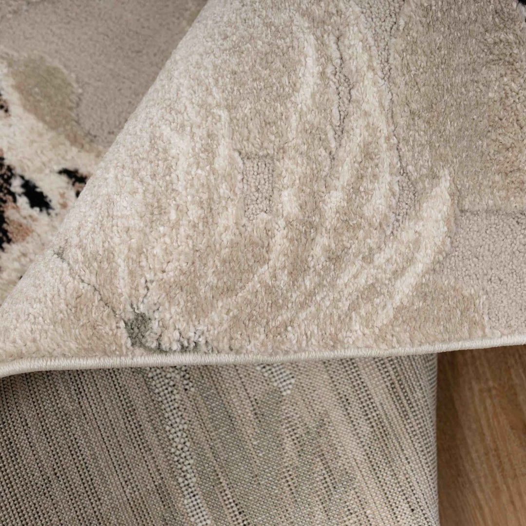 שטיח ג'ירף וקוף 01 בז'