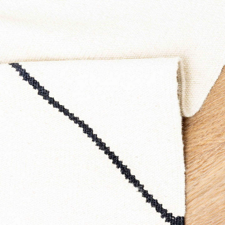 שטיח קילים בוהו 00 קרם/שחור 241*167 | Boho