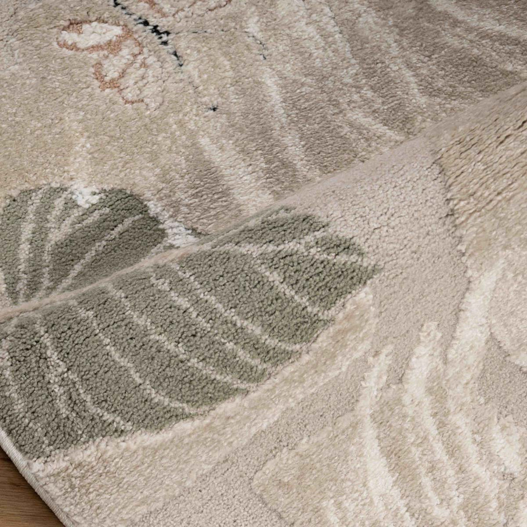 שטיח ג'ירף וקוף 01 בז'