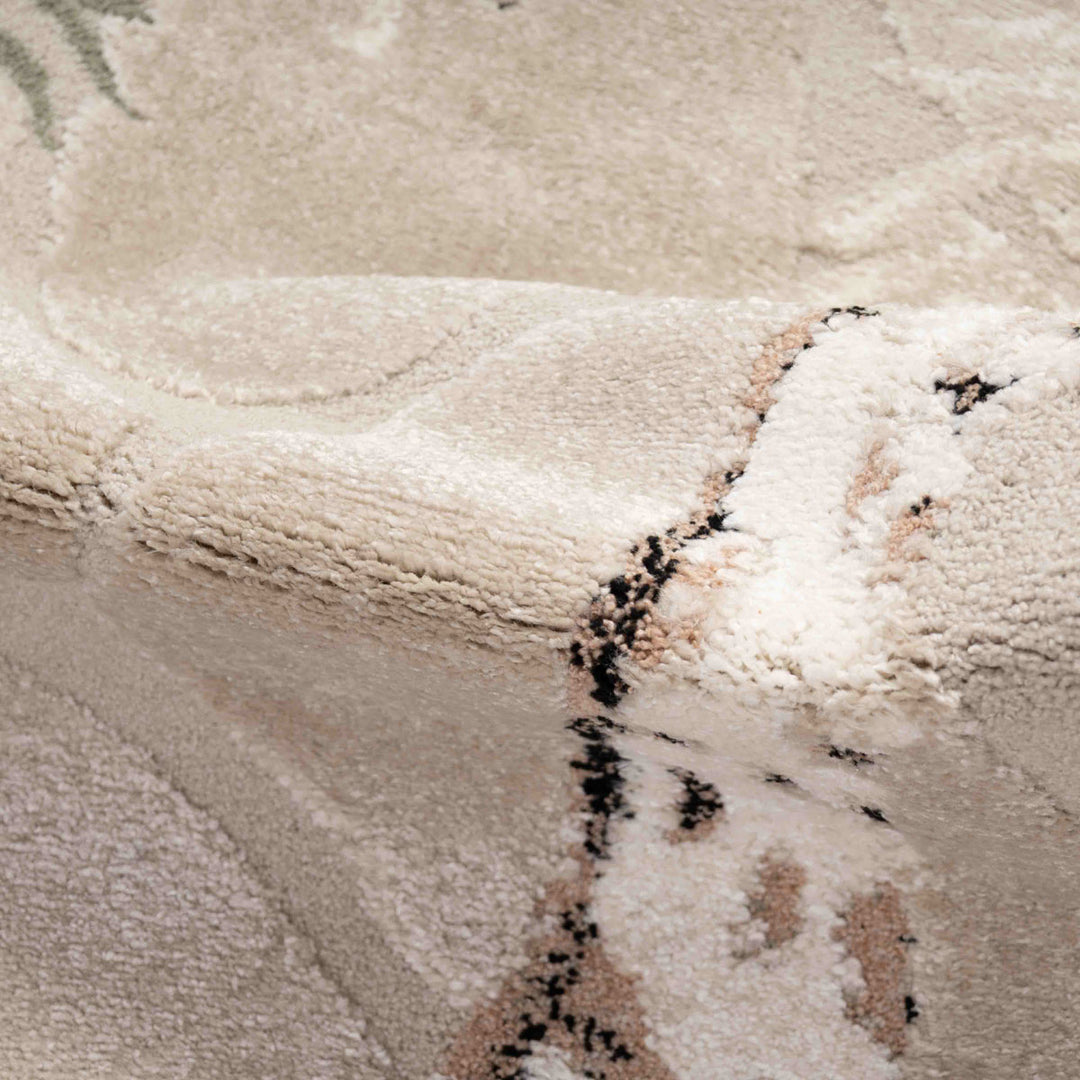 שטיח ג'ירף וקוף 01 בז'