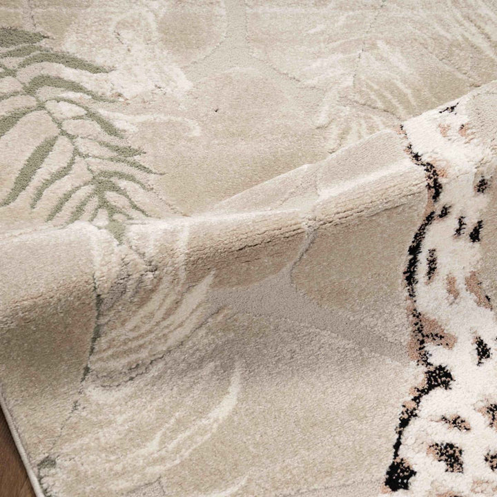 שטיח ג'ירף וקוף 01 בז'