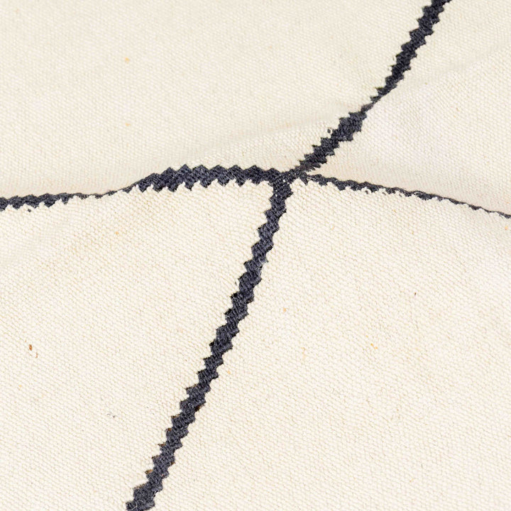 שטיח קילים בוהו 00 קרם/שחור 291*198 | Boho