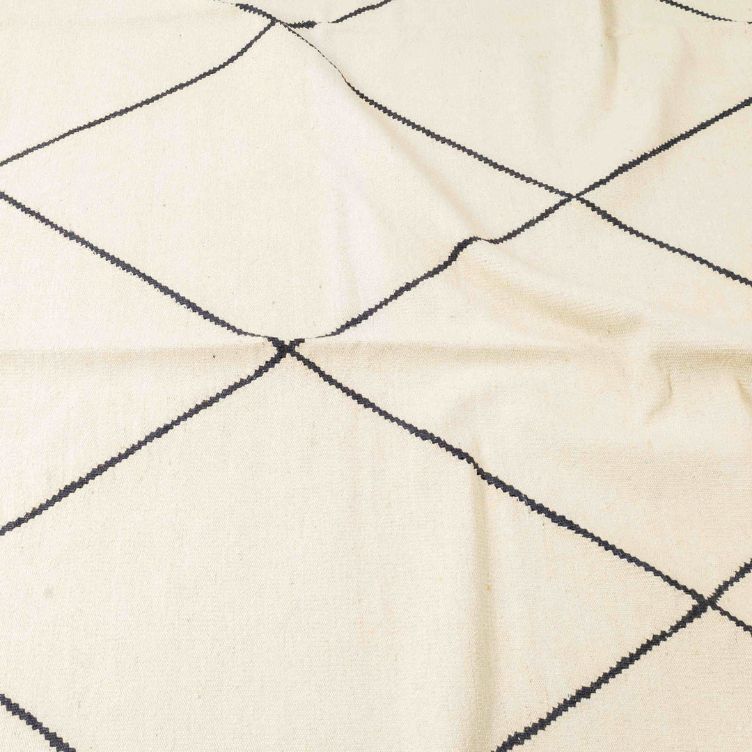 שטיח קילים בוהו 00 קרם/שחור 291*198 | Boho